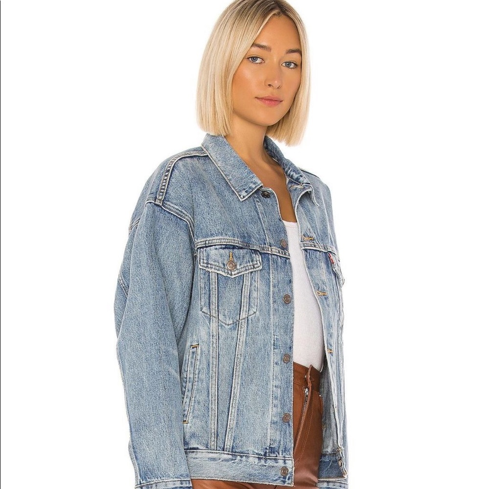 Women’s, *Dad trucker jacket* Levi’s denim jacket